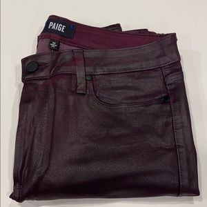 Paige Transcend Luxe Coating Jeans